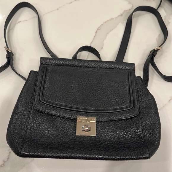 Kate Spade Pebble Leather Backpack with Adjustable Straps - Picture 1 of 6